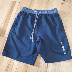 Mens Black small speedo swim shorts